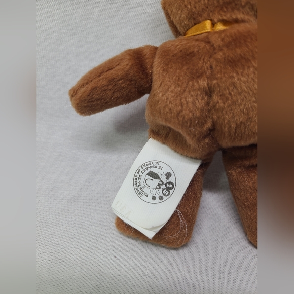 Celebration Birthday Bear TY Teenie Beanie Baby#30 2009 McDonalds Happy Meal Toy - Picture 3 of 4